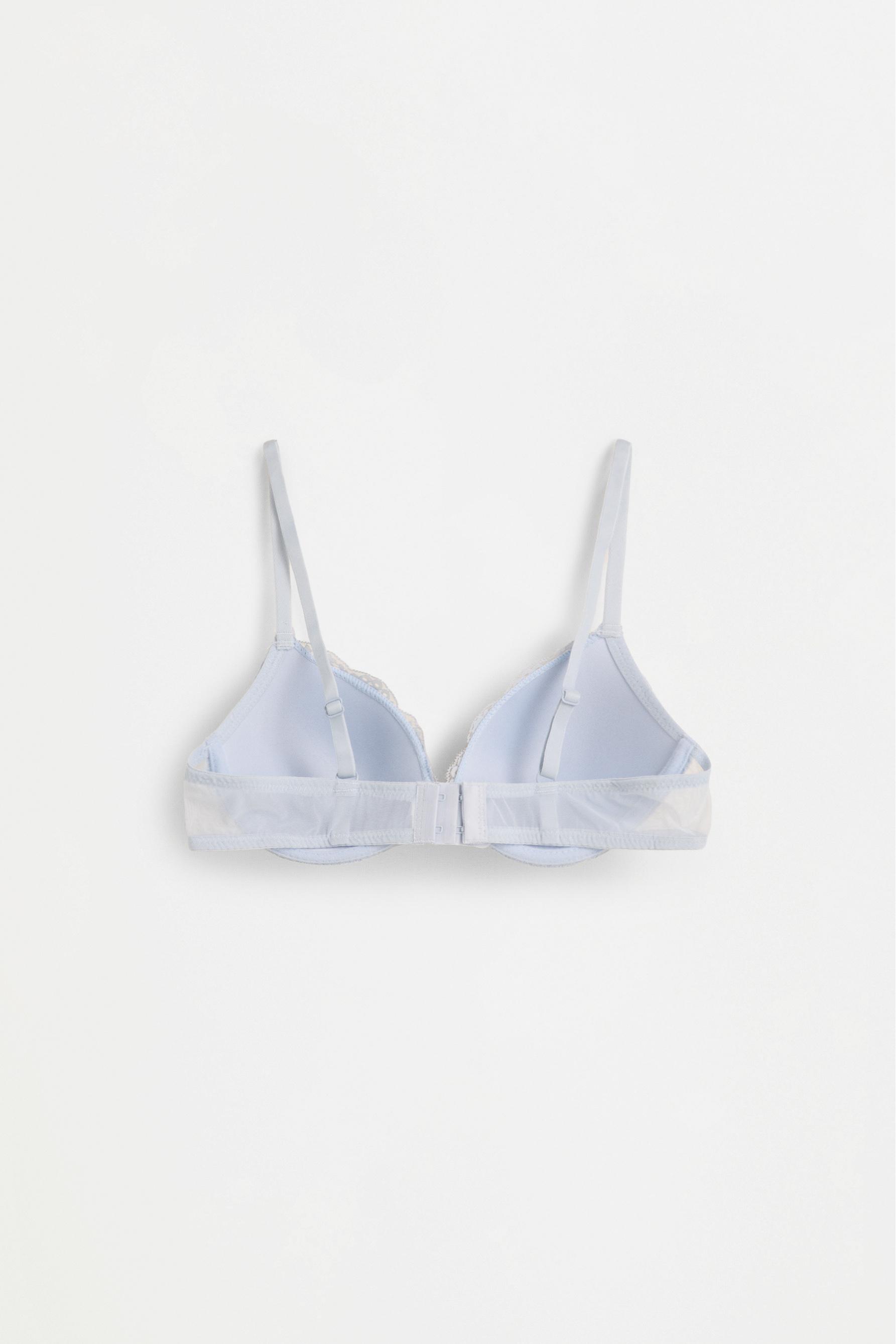 Classic lace bra — SKY BLUE