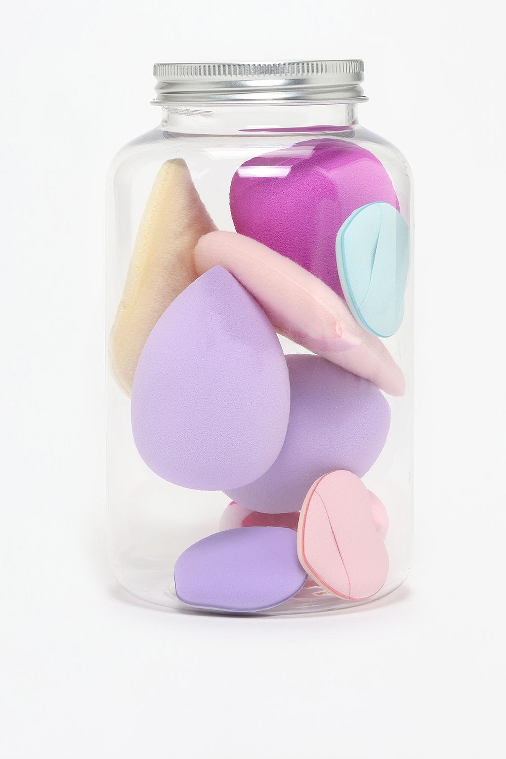 Pack of 7 makeup sponges