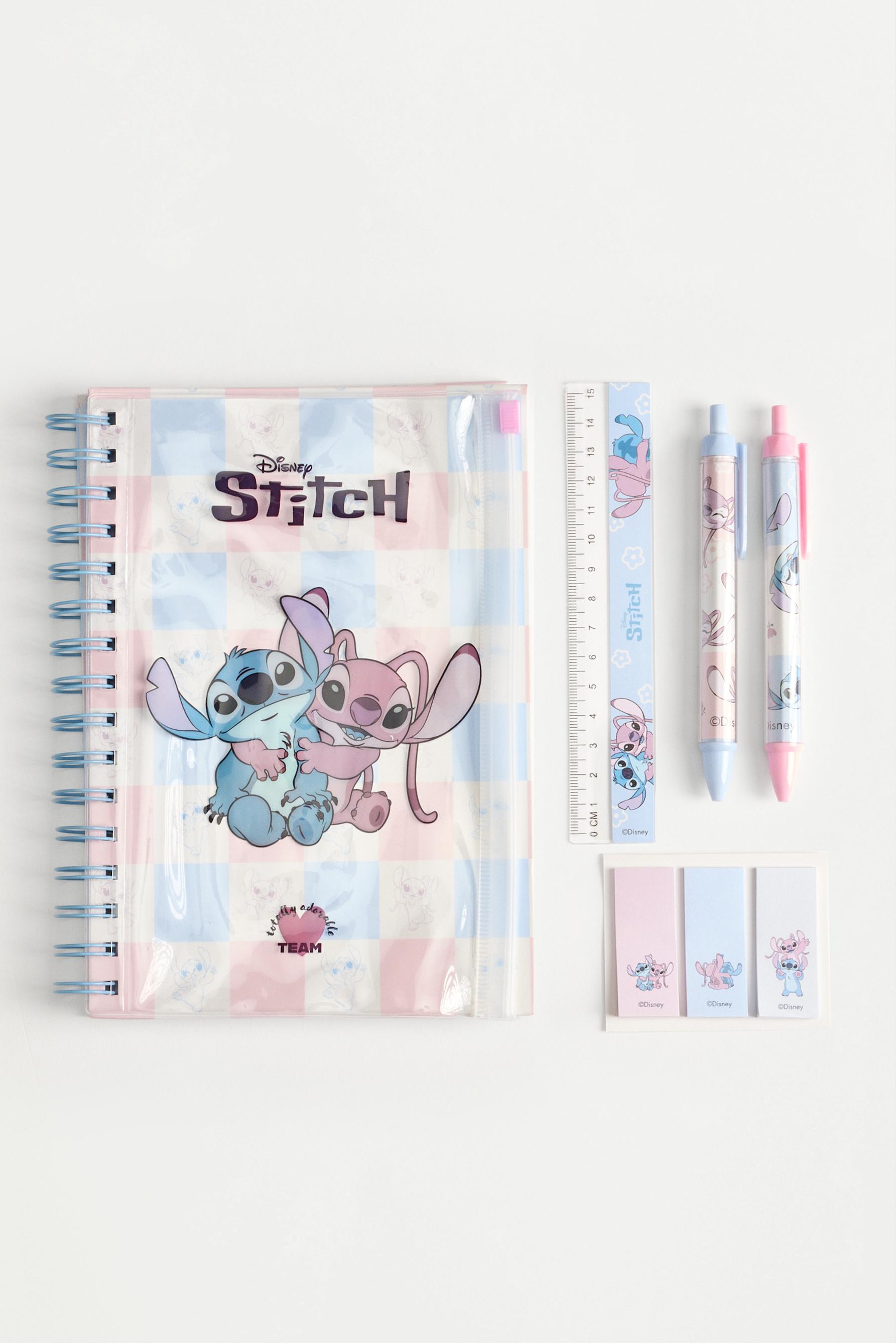 Stitch and Angel ©Disney school multiset — SKY BLUE
