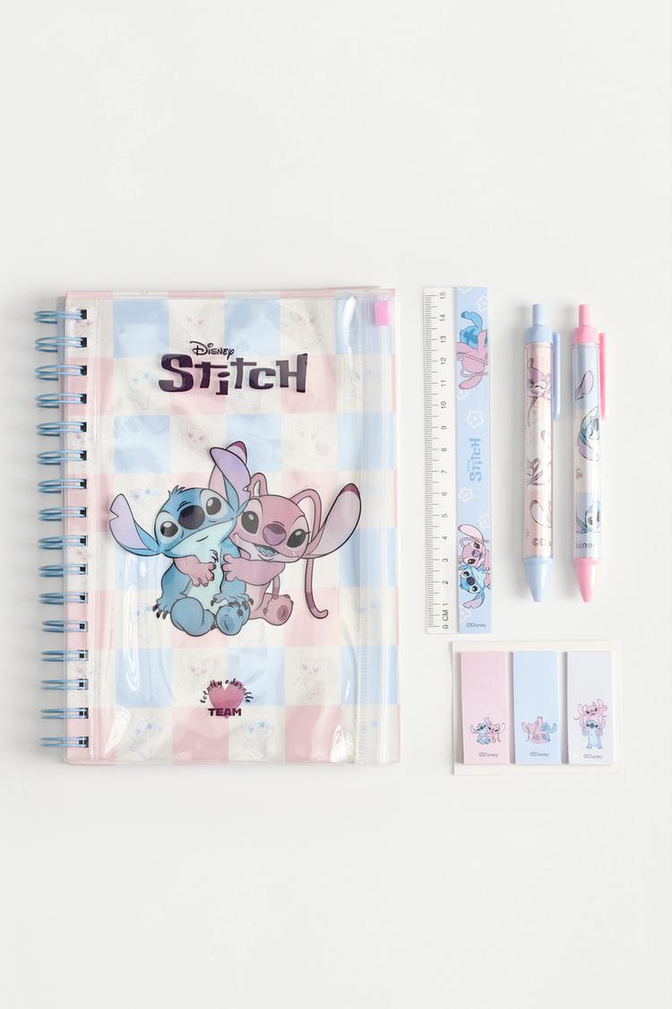 Stitch and Angel ©Disney school multiset — SKY BLUE
