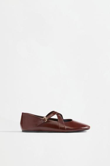 Double-strap ballet flats — 1-145 1
