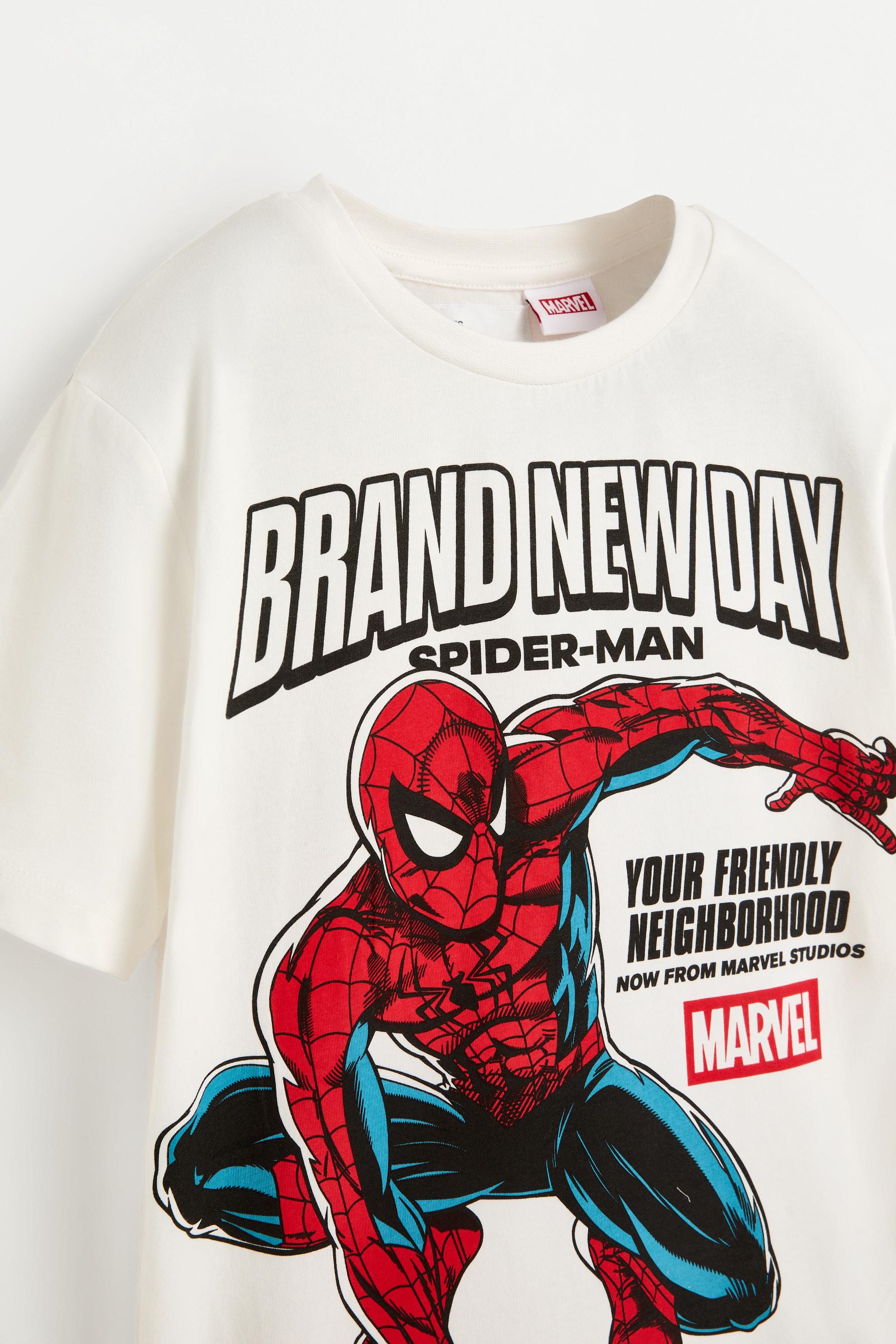 Spiderman ©Marvel short pyjamas — WHITE