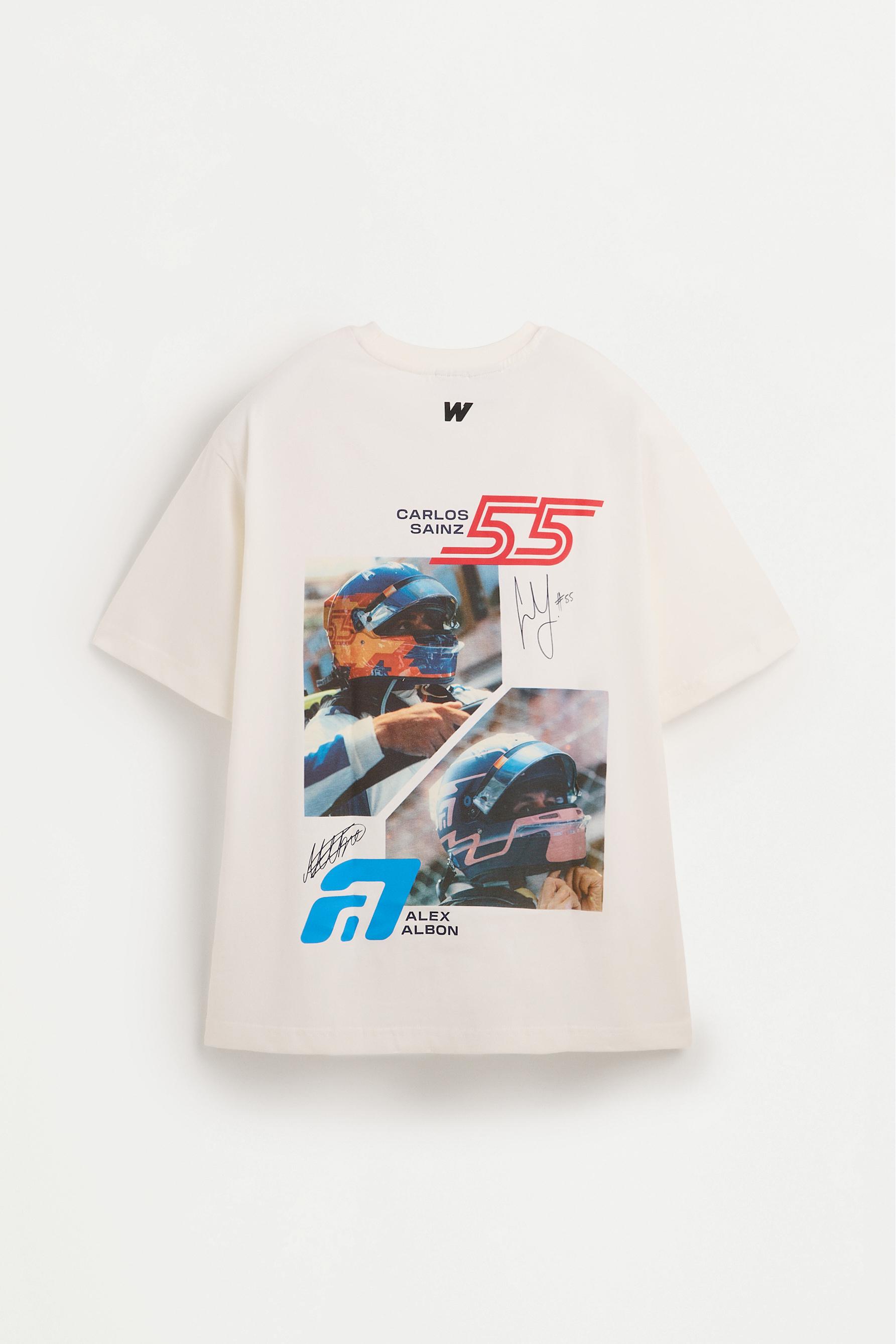 Printed T-shirt ©2026 Williams — OFF WHITE