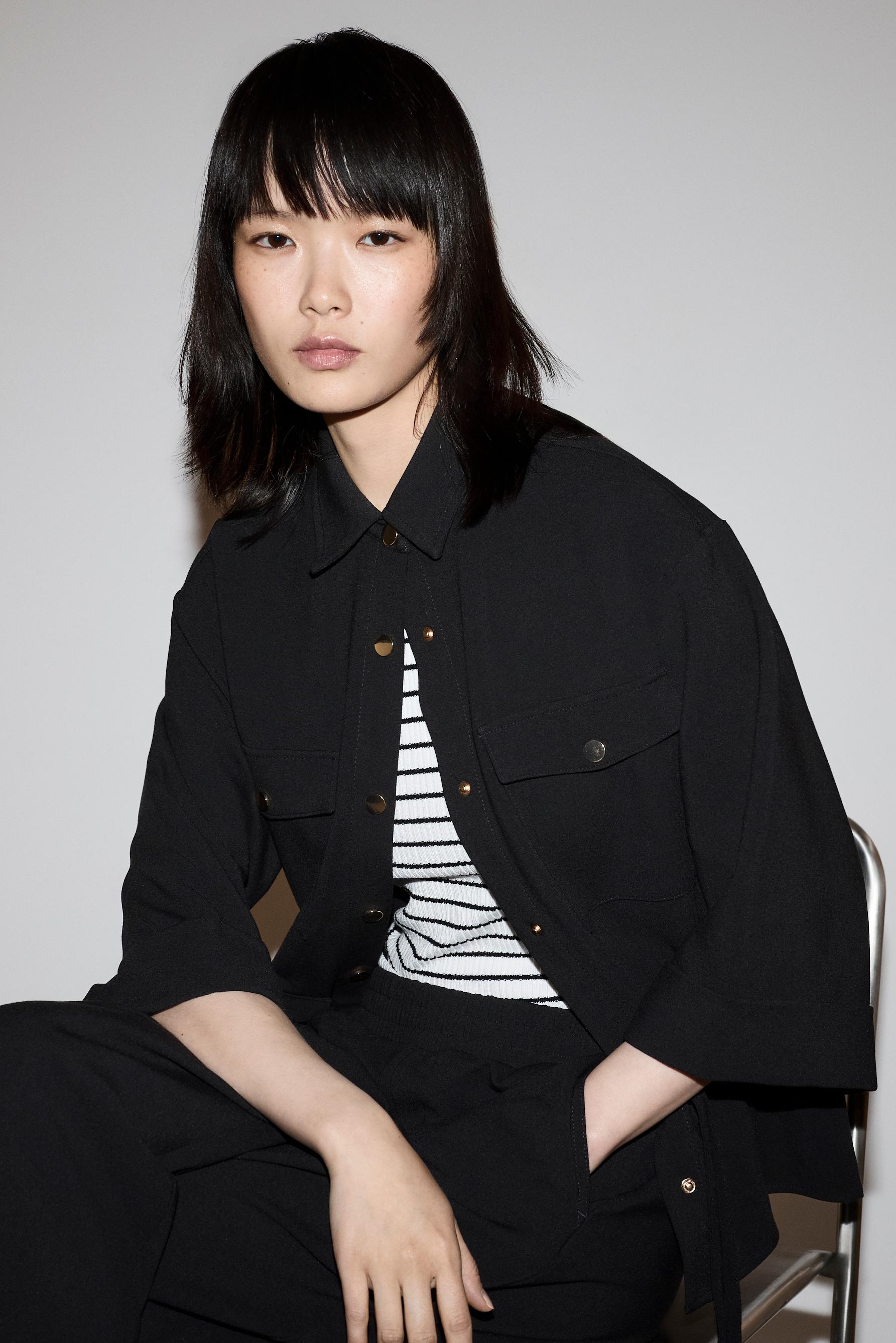 Safari overshirt — BLACK