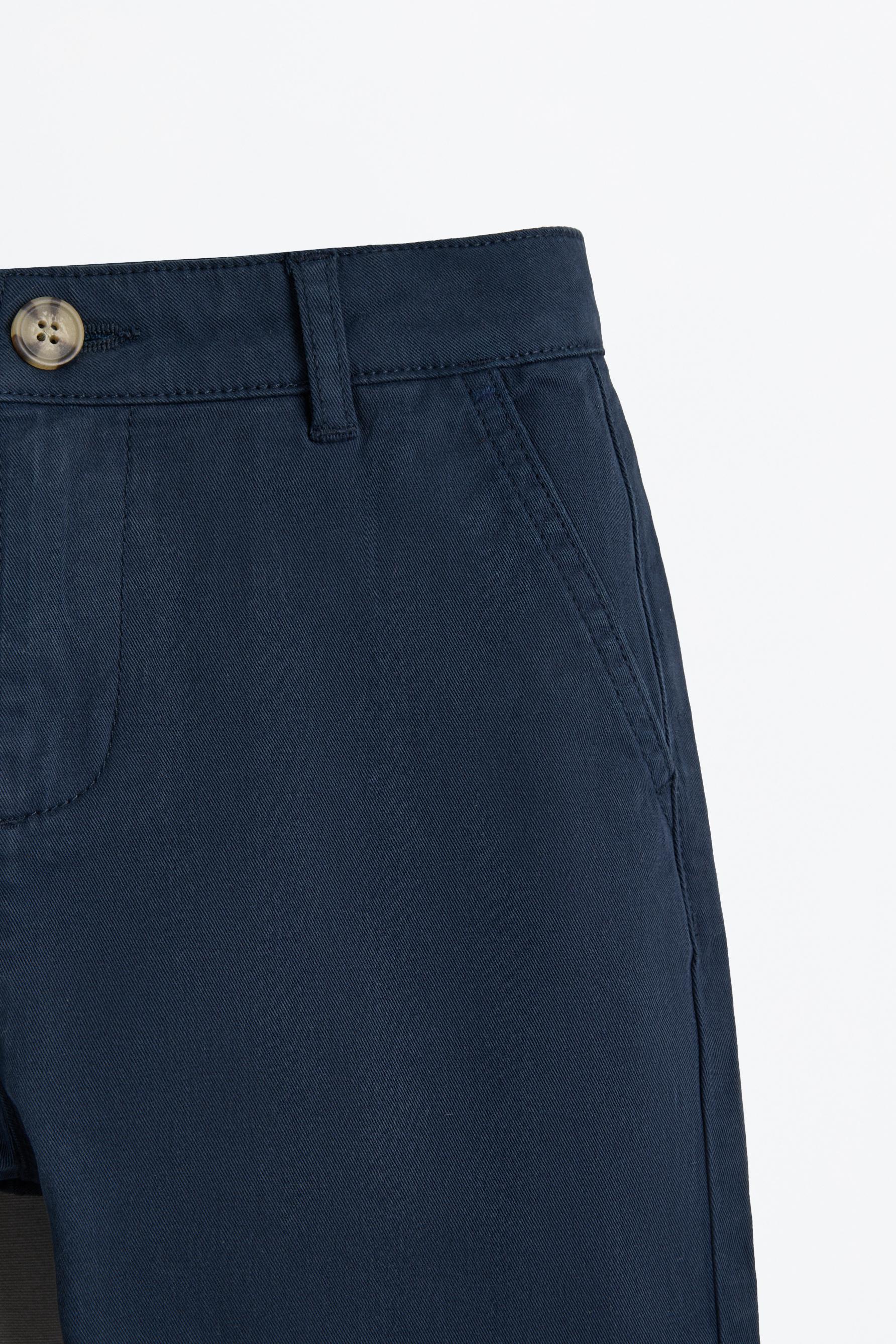 Chino trousers — NAVY