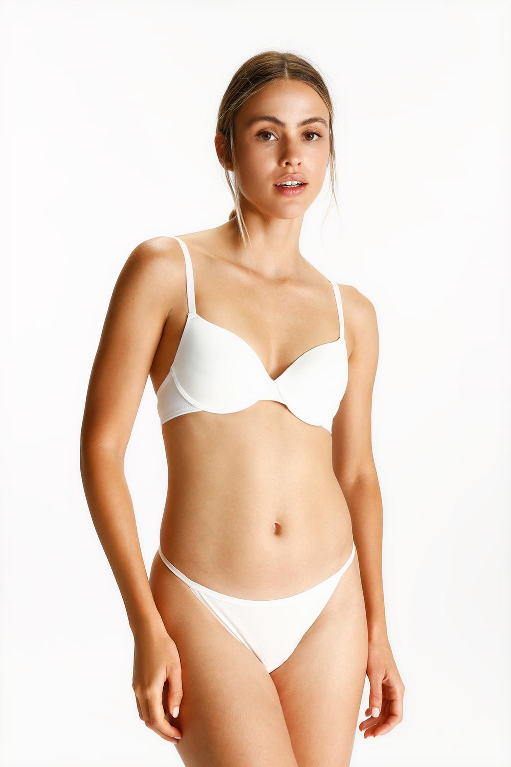 Basic microfibre bra