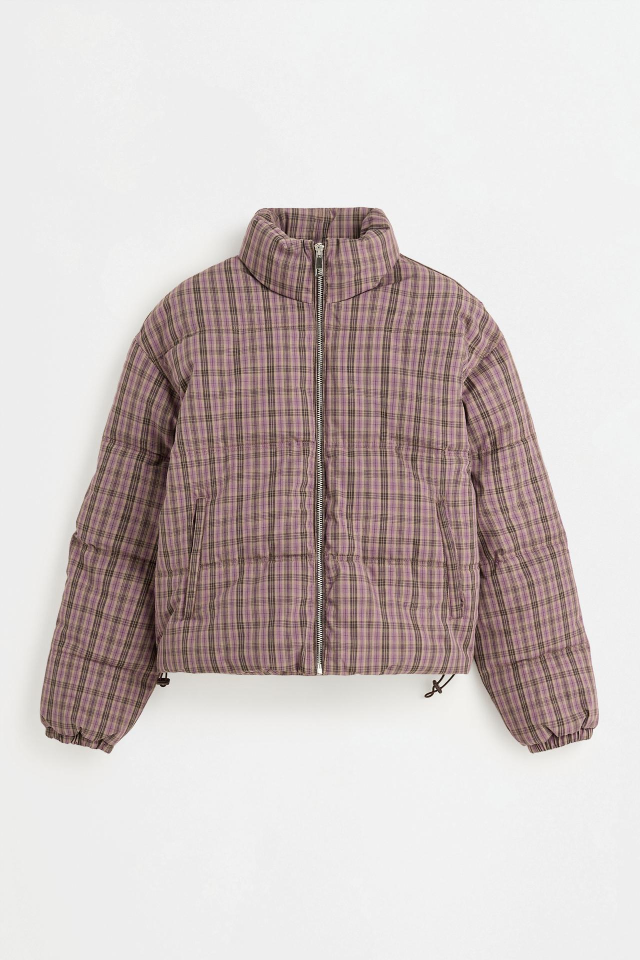 Quilted jacket — Mauve