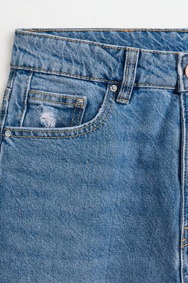 Mom fit jeans — OCEAN BLUE 7