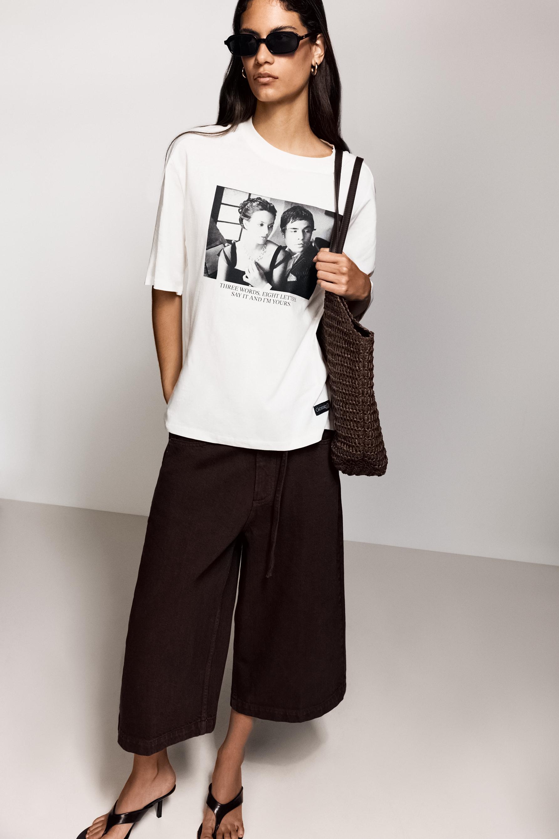 Gossip Girl ™Warner Bros T-shirt — OFF WHITE