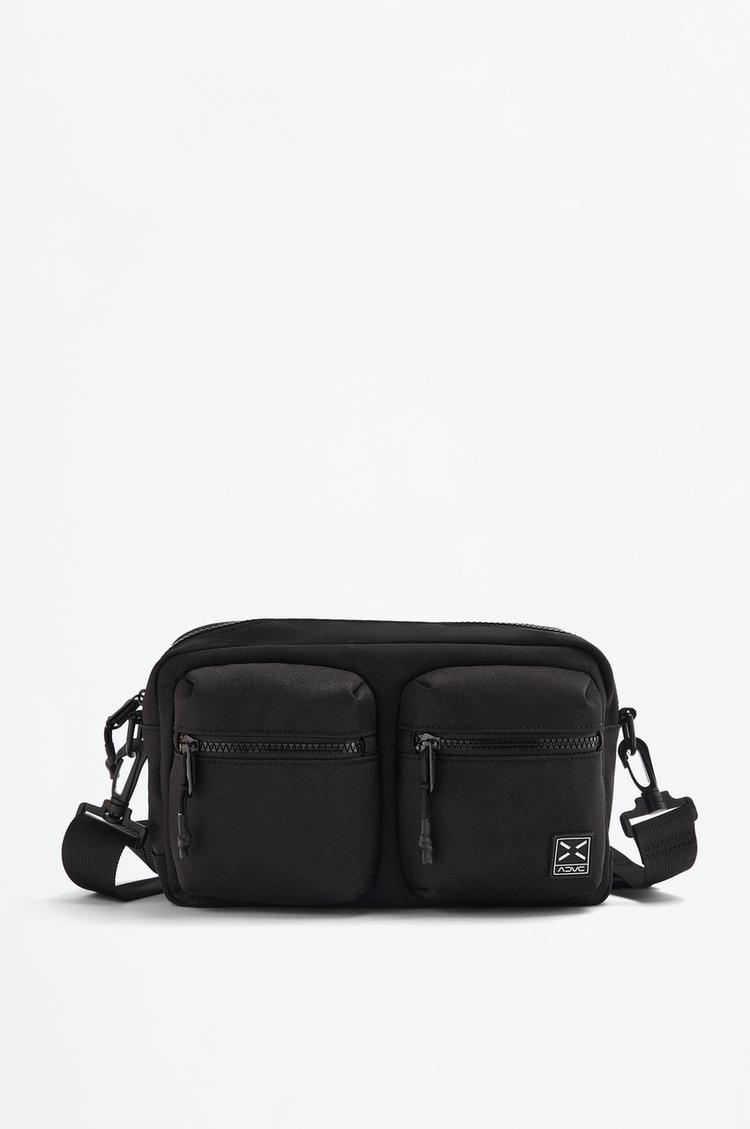 ADVC basic crossbody bag — BLACK