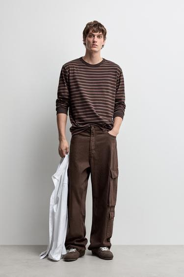Multipocket baggy jeans — CHOCOLATE 1