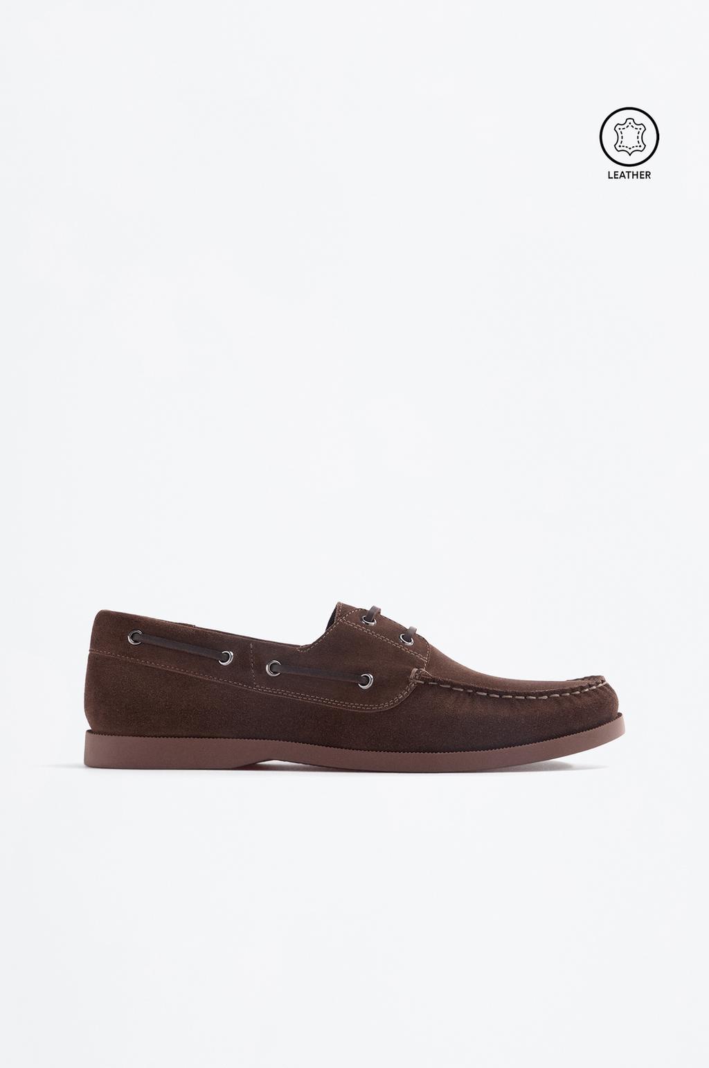 Deck shoes with thin soles