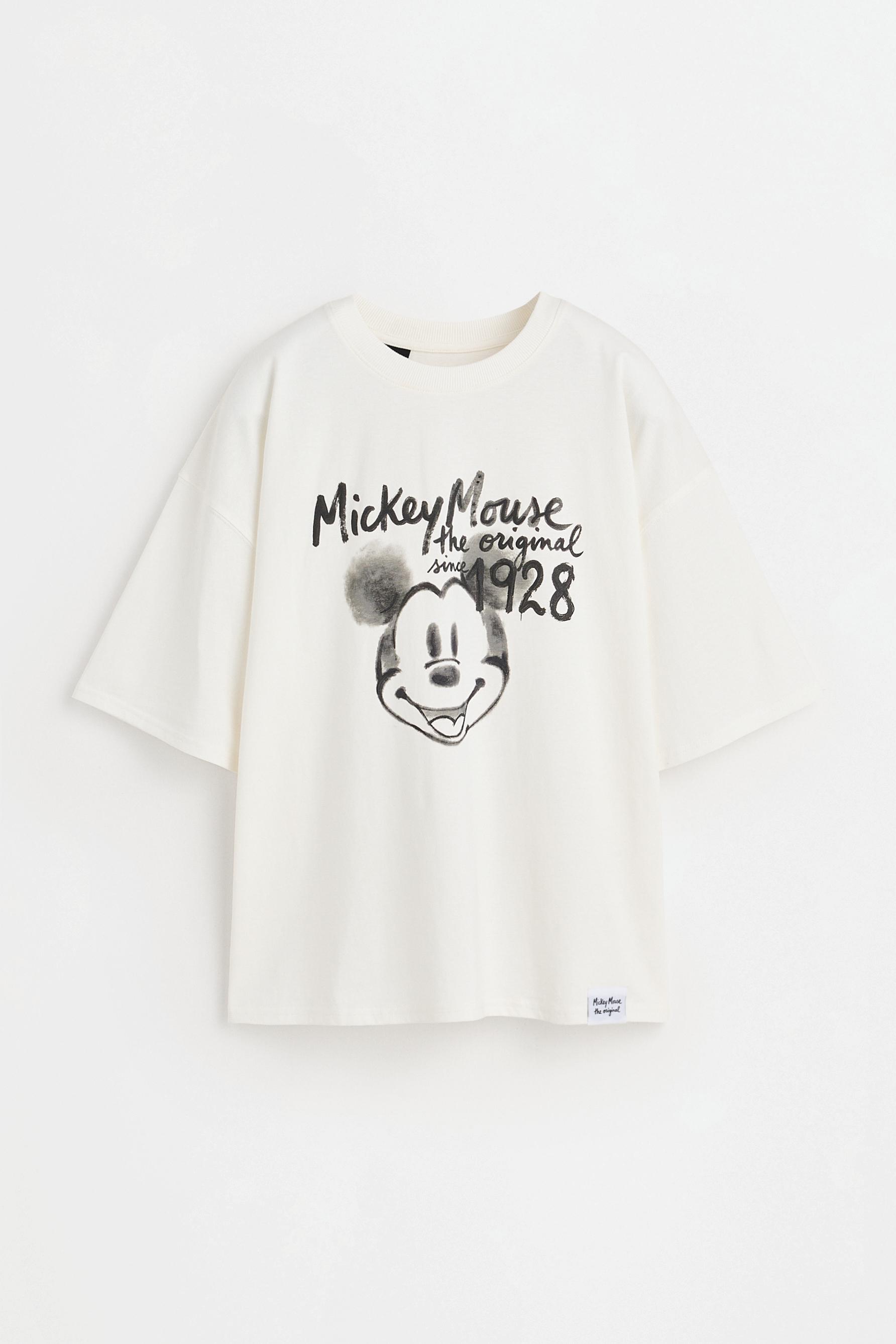 Mickey Mouse ©Disney oversize T-shirt — WHITE