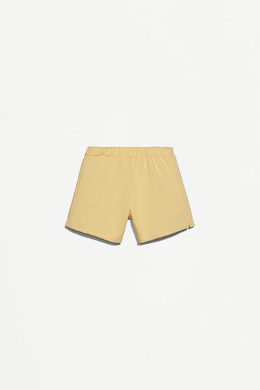 Heavy jersey T-shirt and Bermuda shorts set — MID YELLOW 3