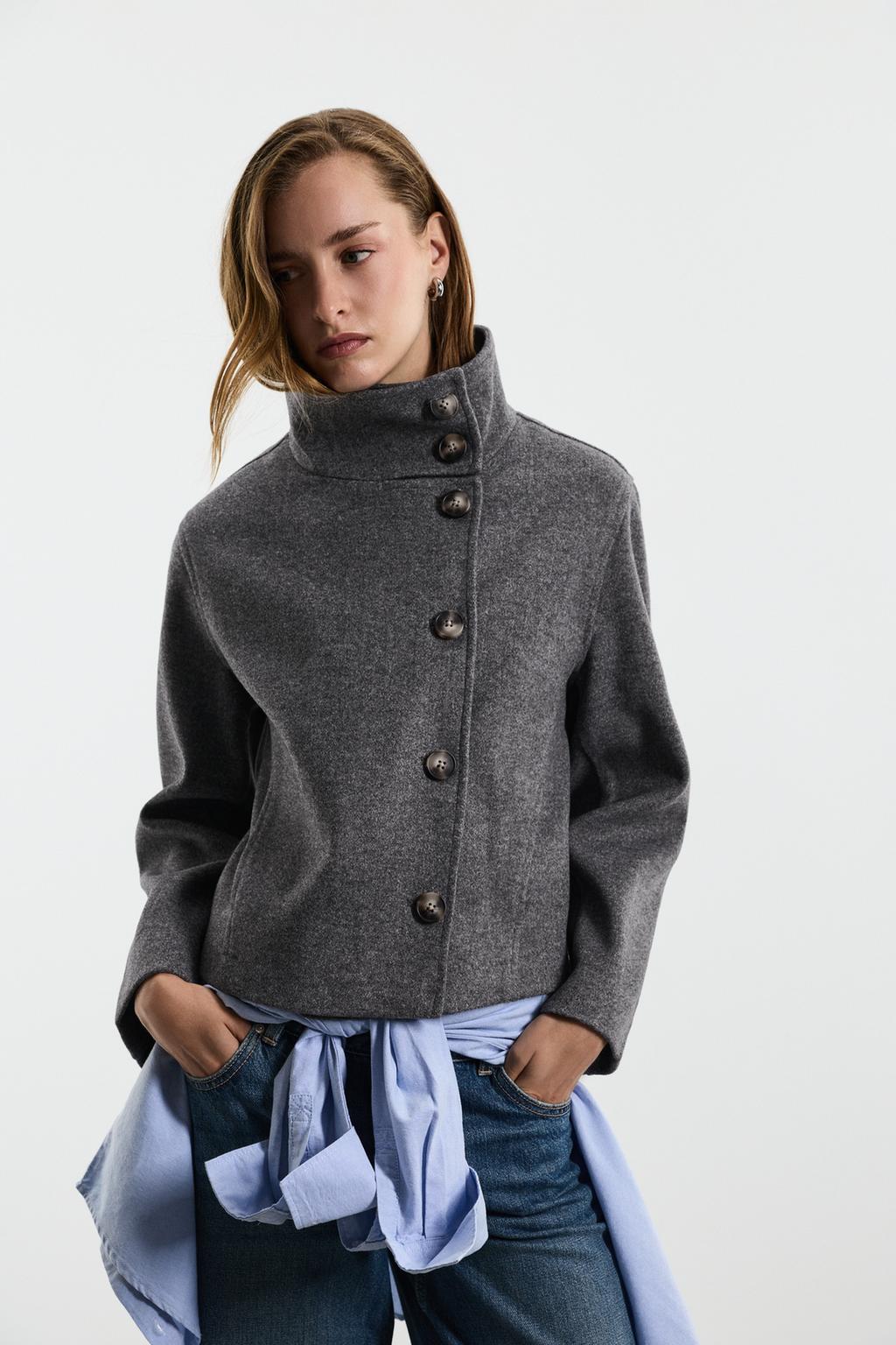 Lefties Qısa huni yaxalı jaket