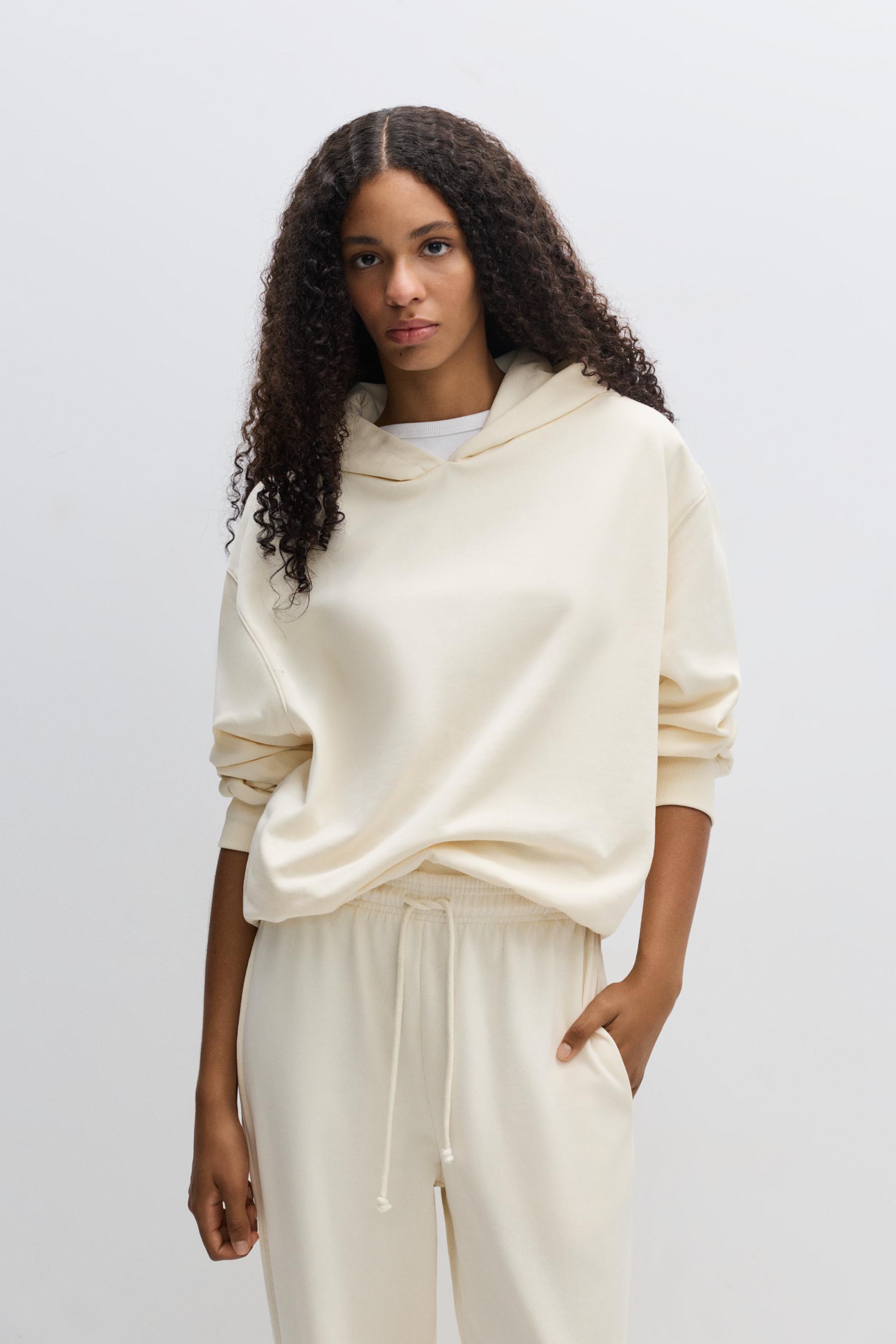 Sweatshirt de fato de treino com capuz