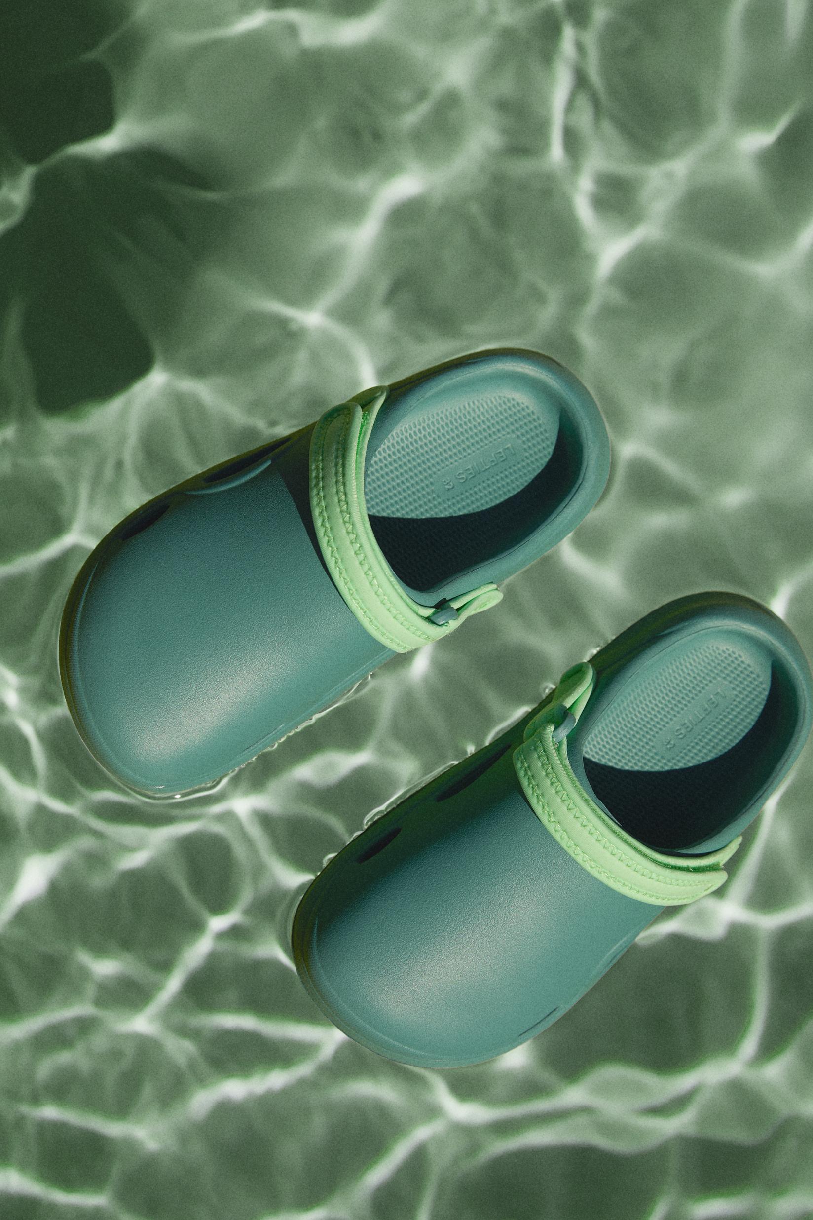 BAREFOOT POOL CLOG — GREENISH