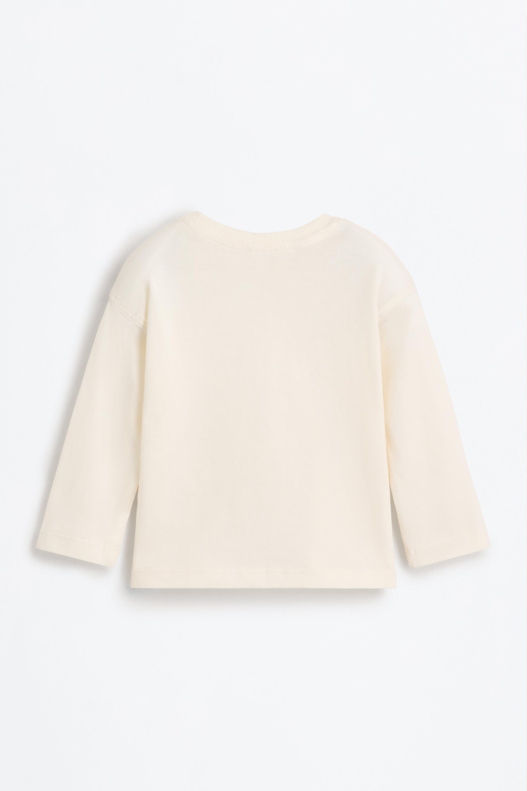 2-pack of plain T-shirts — PASTEL YELLOW