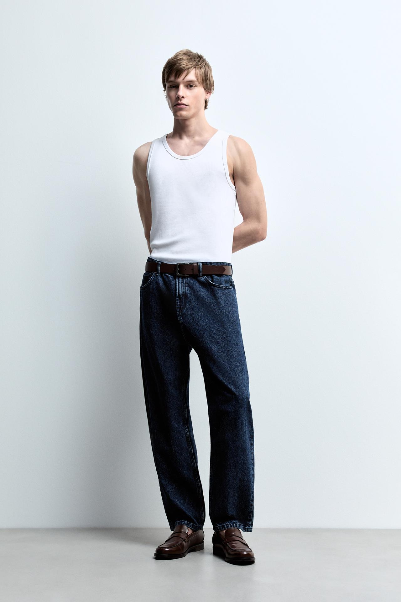 Ribbed vest top — OFF WHITE