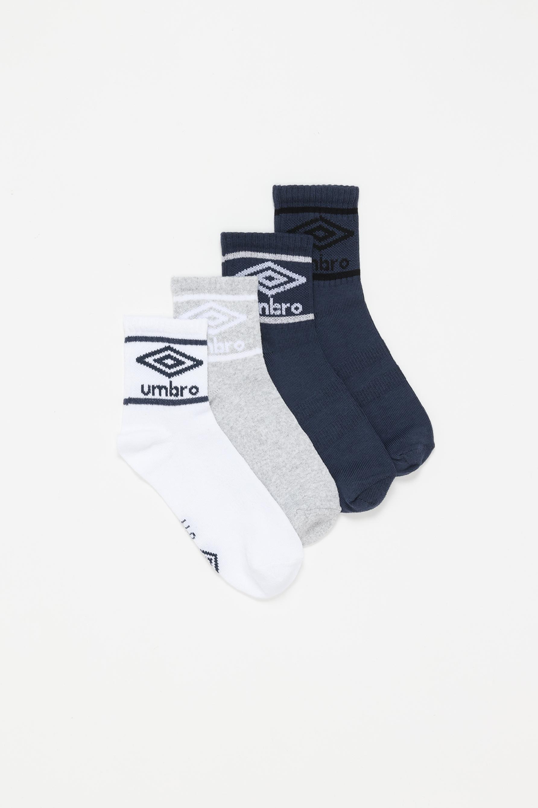 Conjunto 4 pares de meias Umbro x Lefties