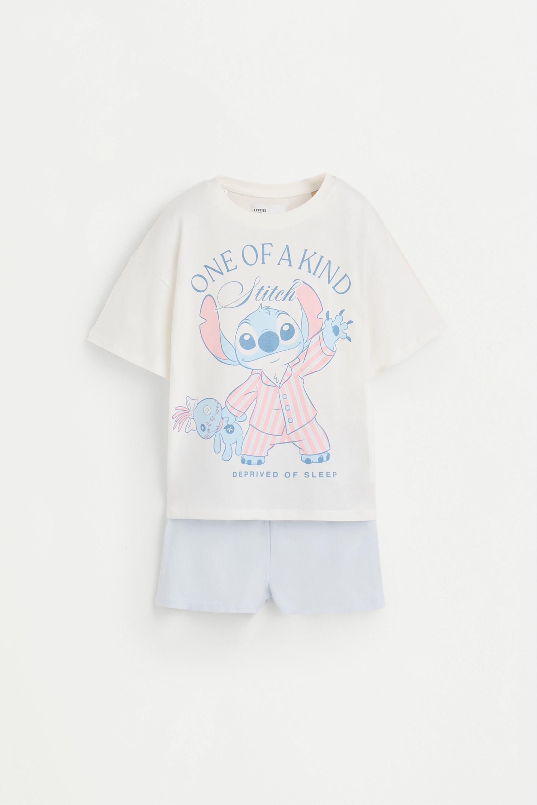 Stitch ©Disney short pyjamas — OFF WHITE