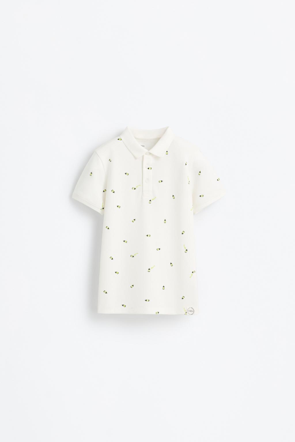 Polo estampado