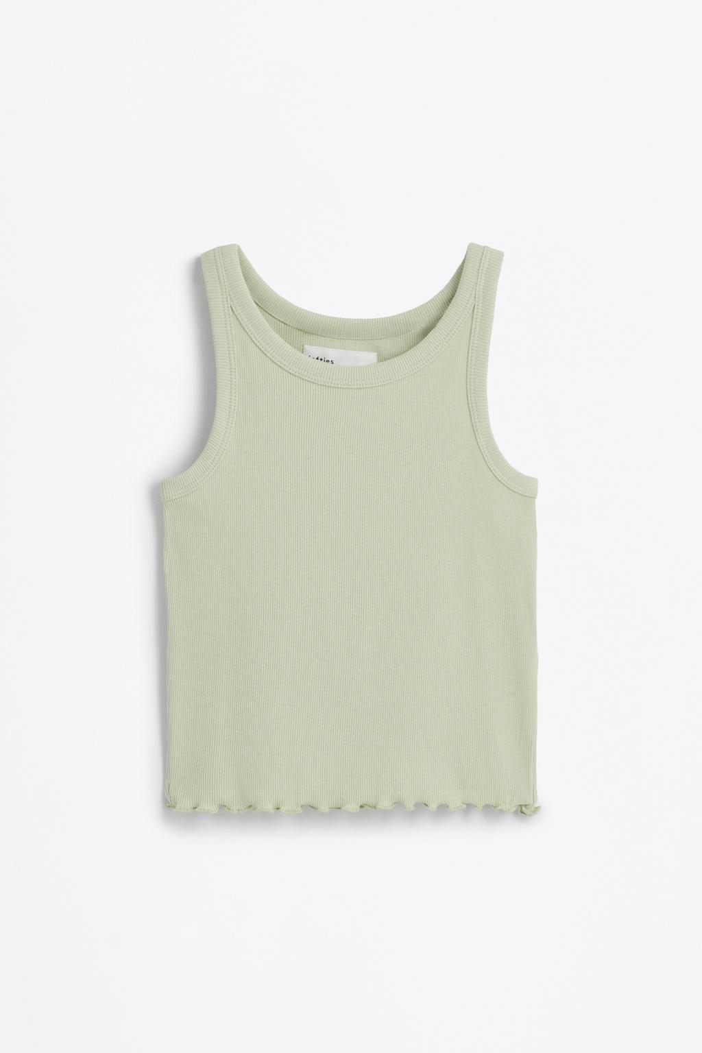 Ribbed vest top