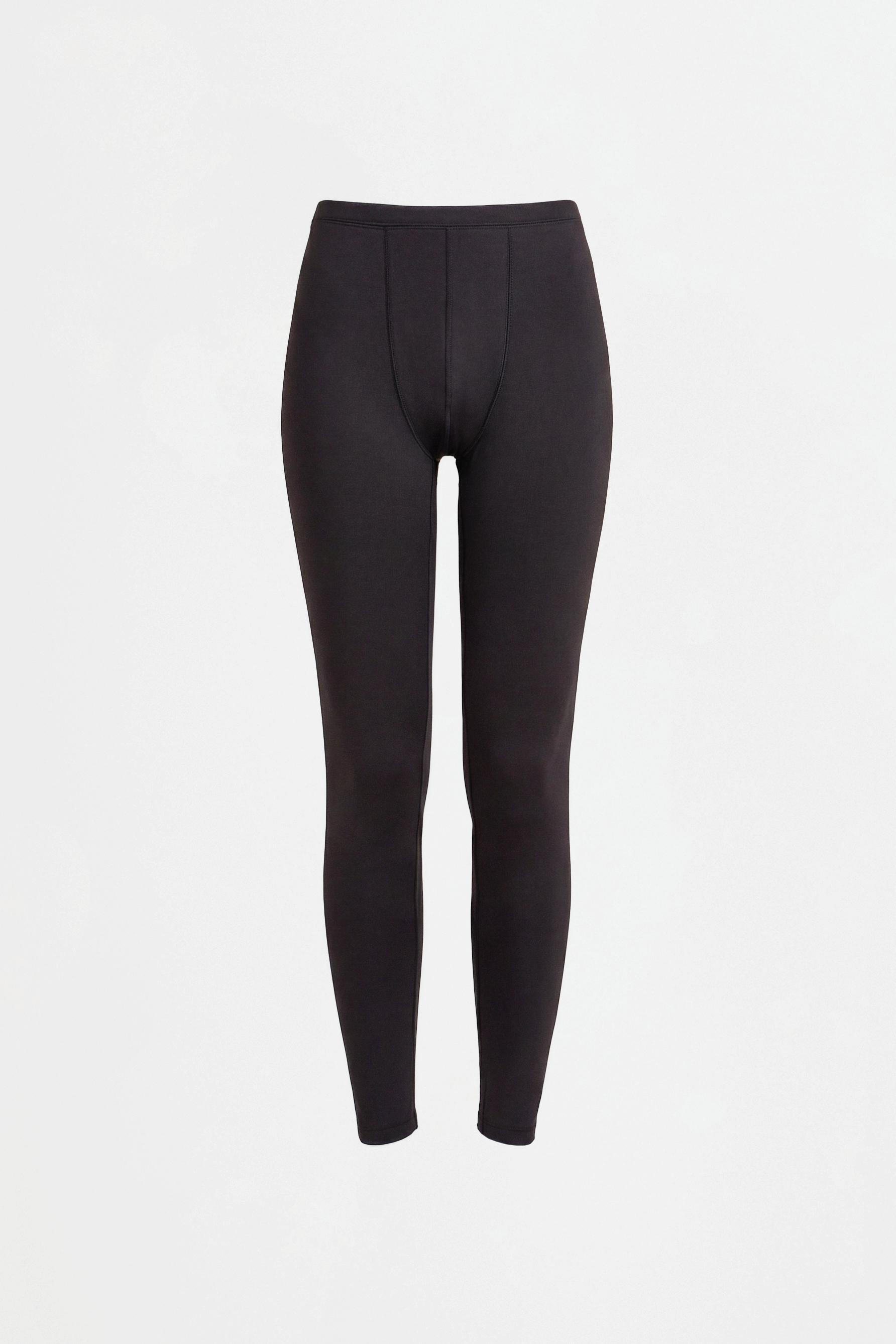 Medium-weight thermal leggings (-7ºC to 9ºC) — BLACK
