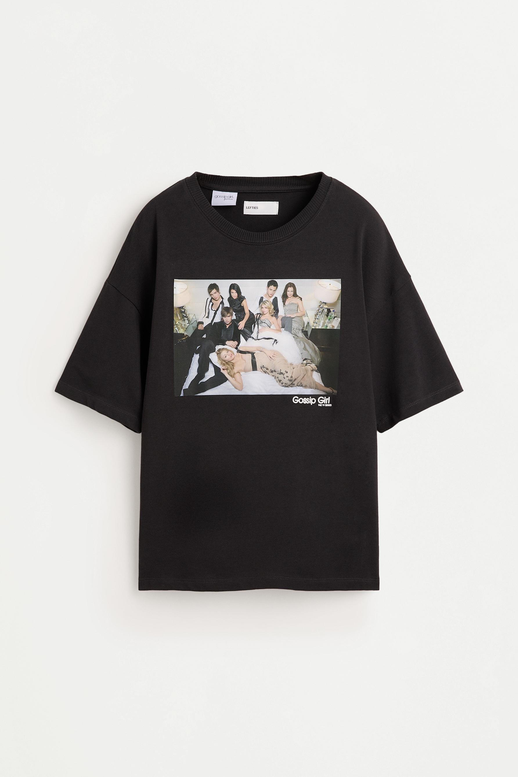 Gossip Girl ™Warner Bros T-shirt — BLACK