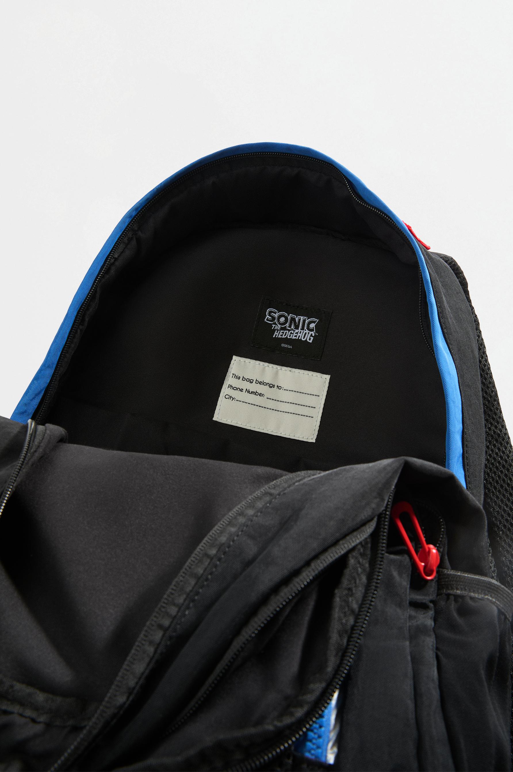Sonic™ | SEGA backpack — BLACK