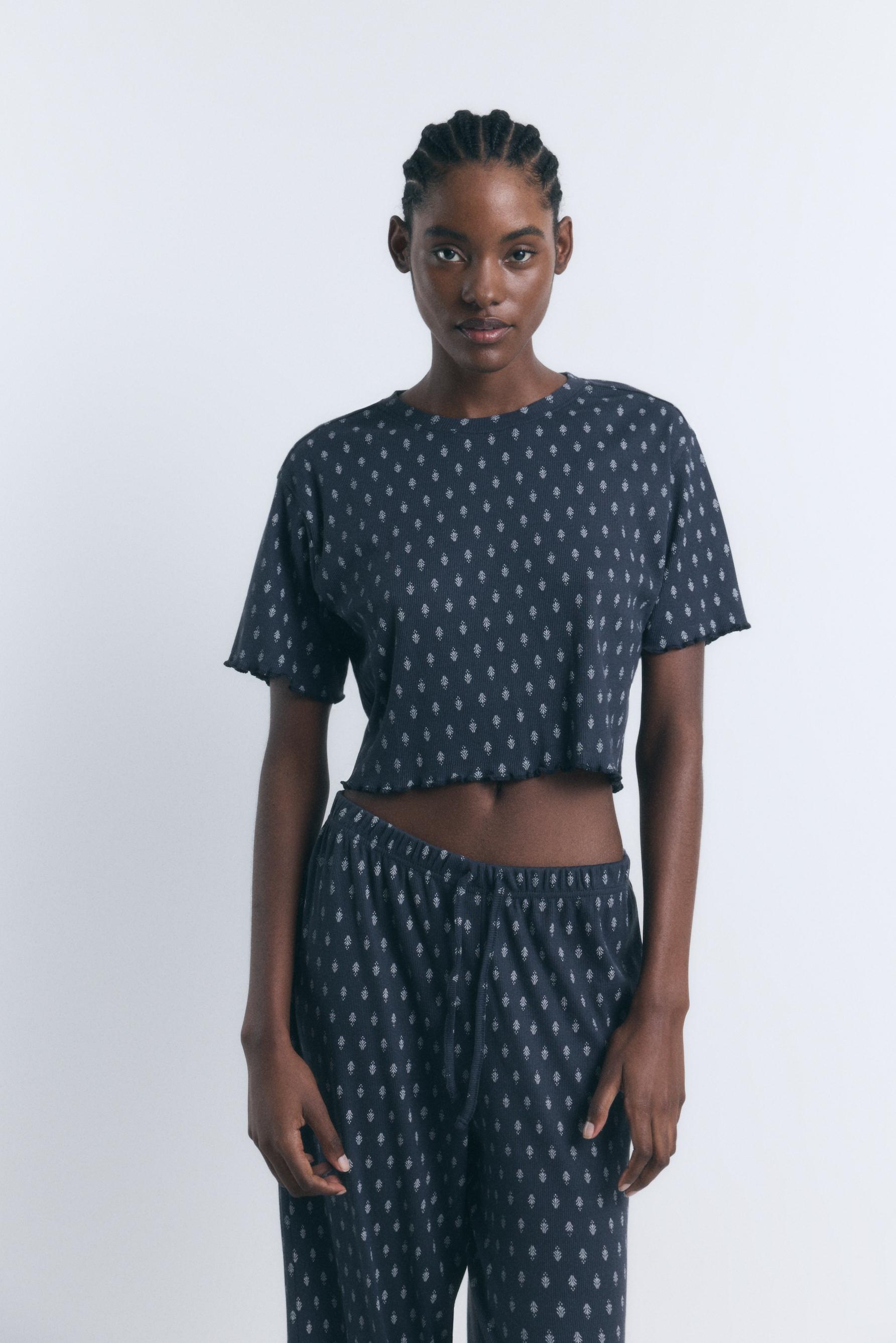 Camiseta pijama ondas