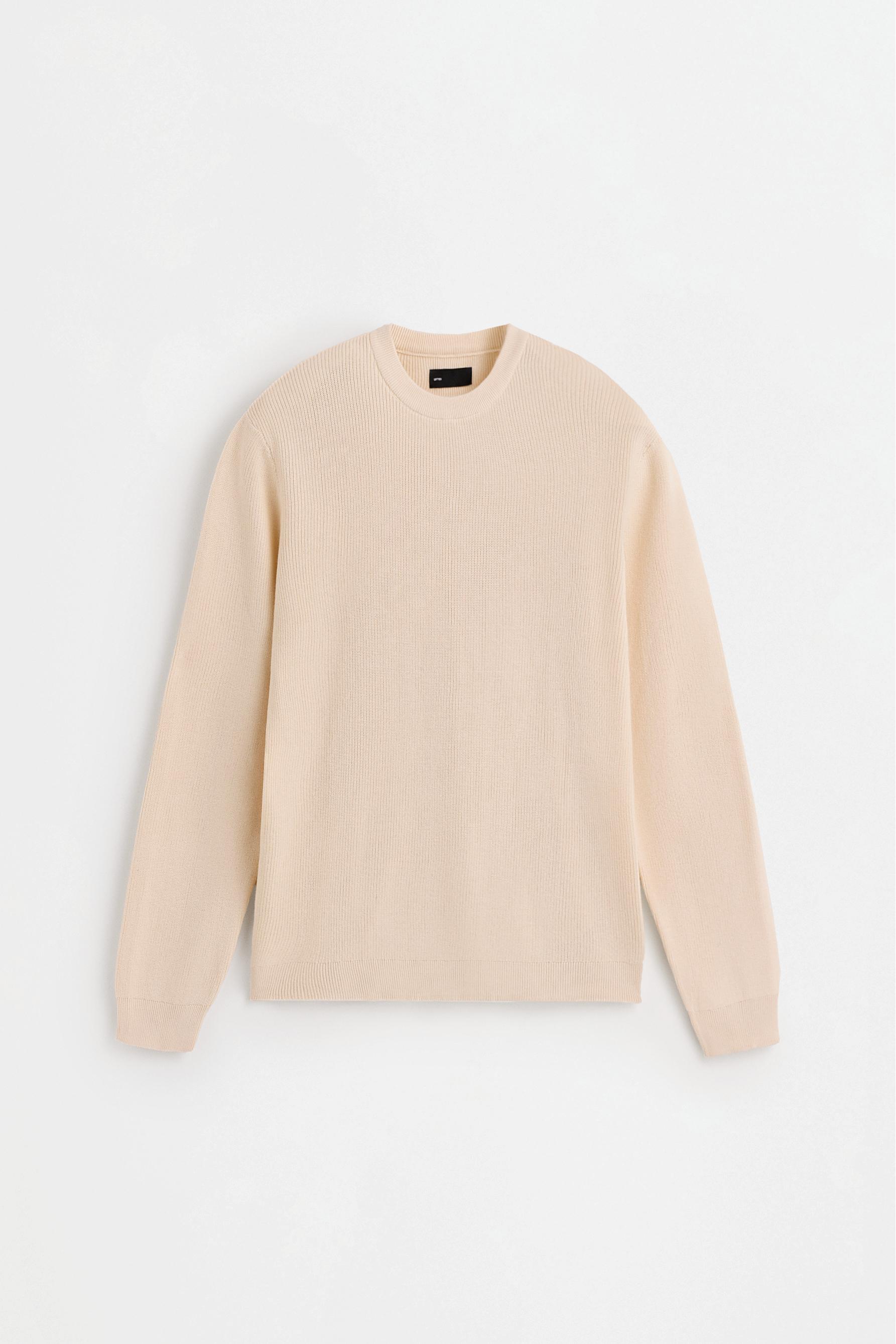 Textured sweater — OFF WHITE