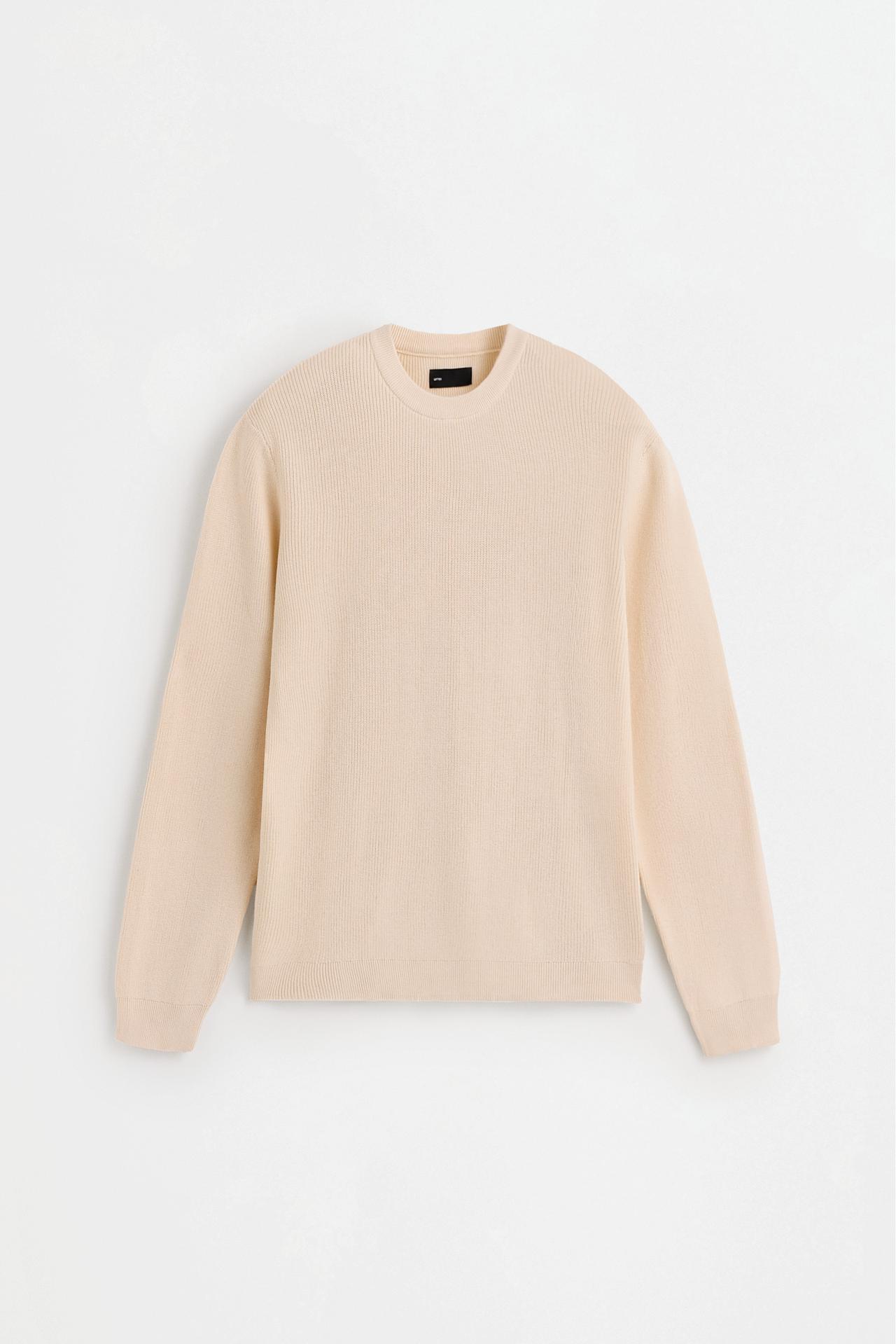 Textured sweater — OFF WHITE