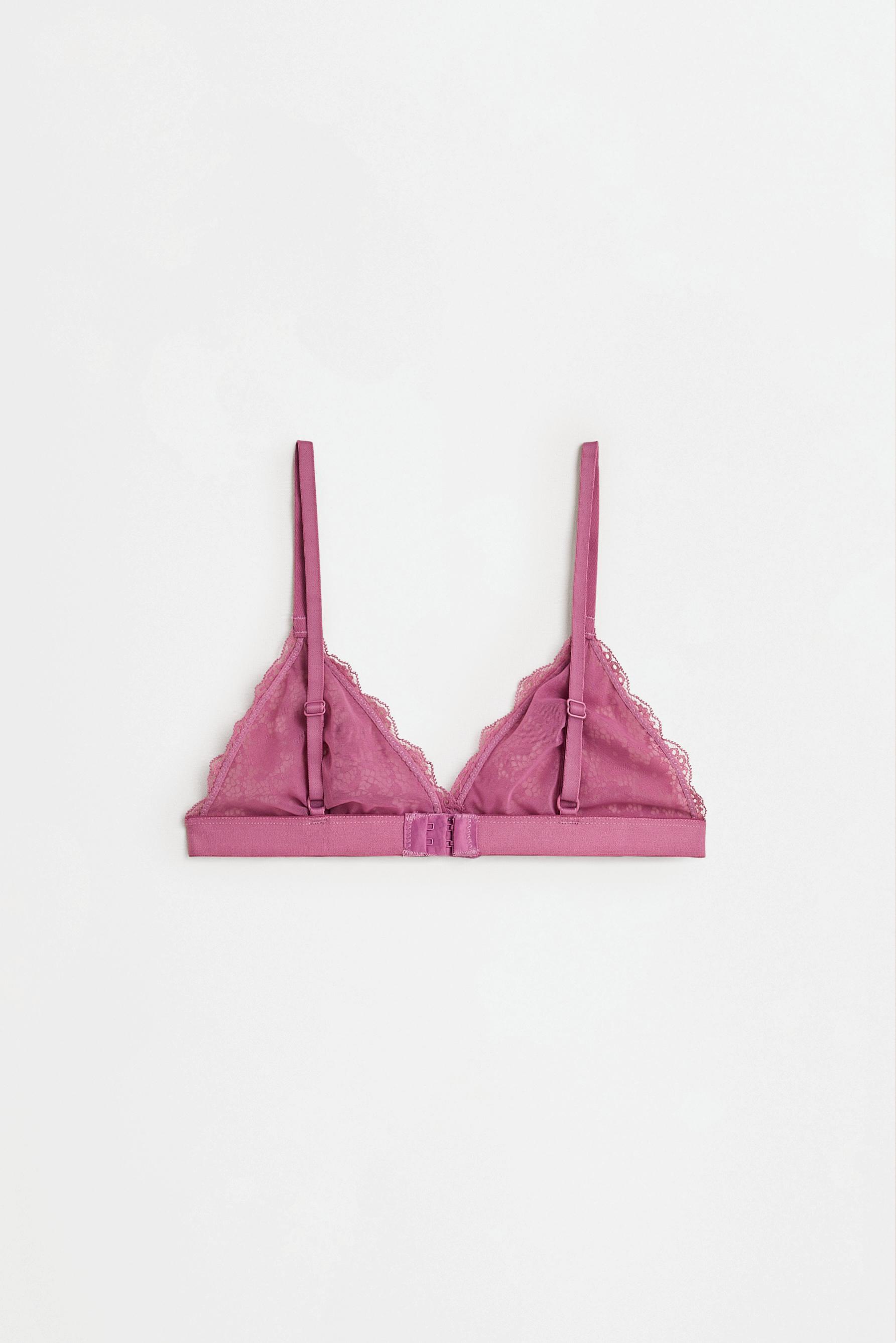 Lace bralette — PINK