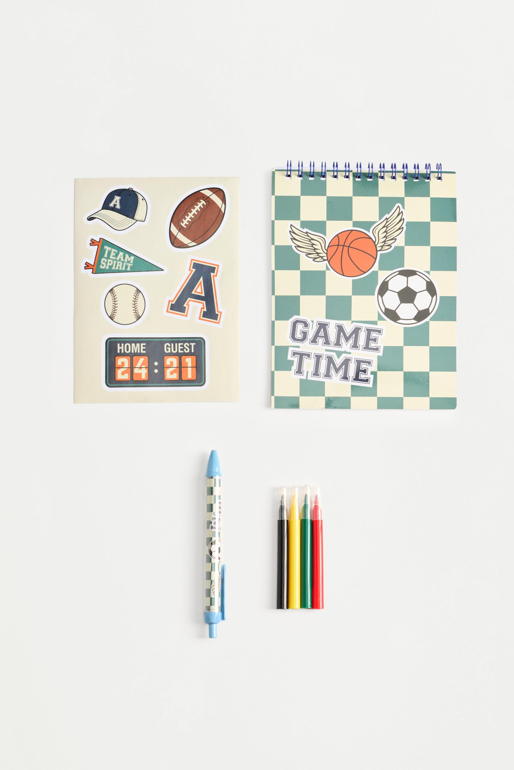 Sports stationery set — NAVY