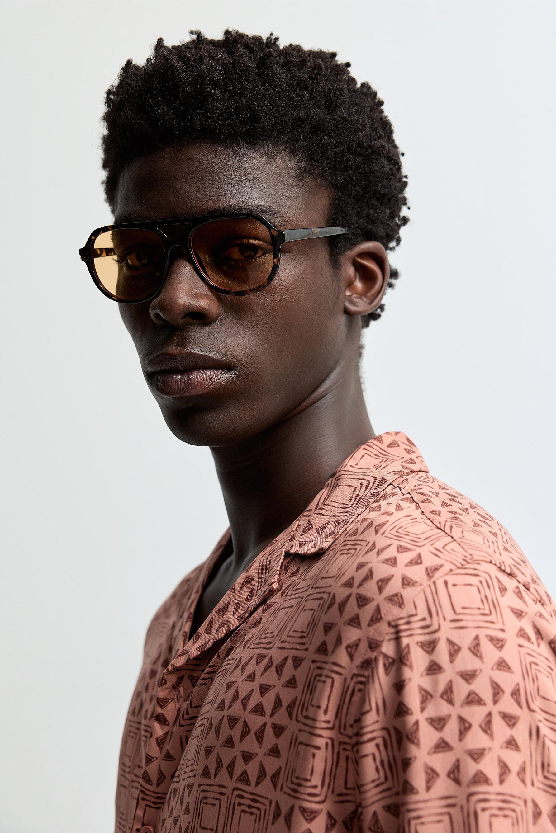 Resort shirt — SALMON PINK
