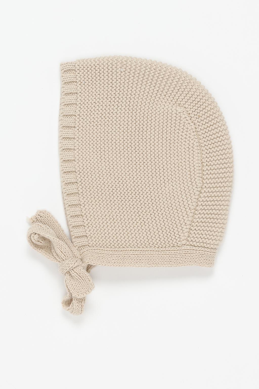 Basic knit bonnet