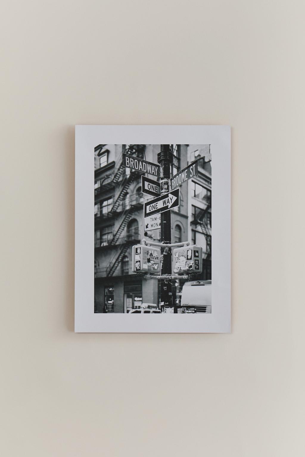 Pòster Street Sings de POSTERY (30 x 40 cm)