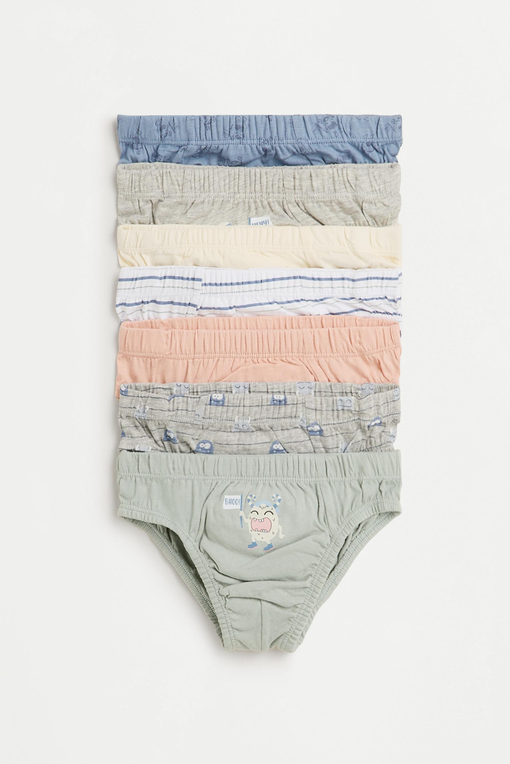 Monster briefs (7-pack) — GREY