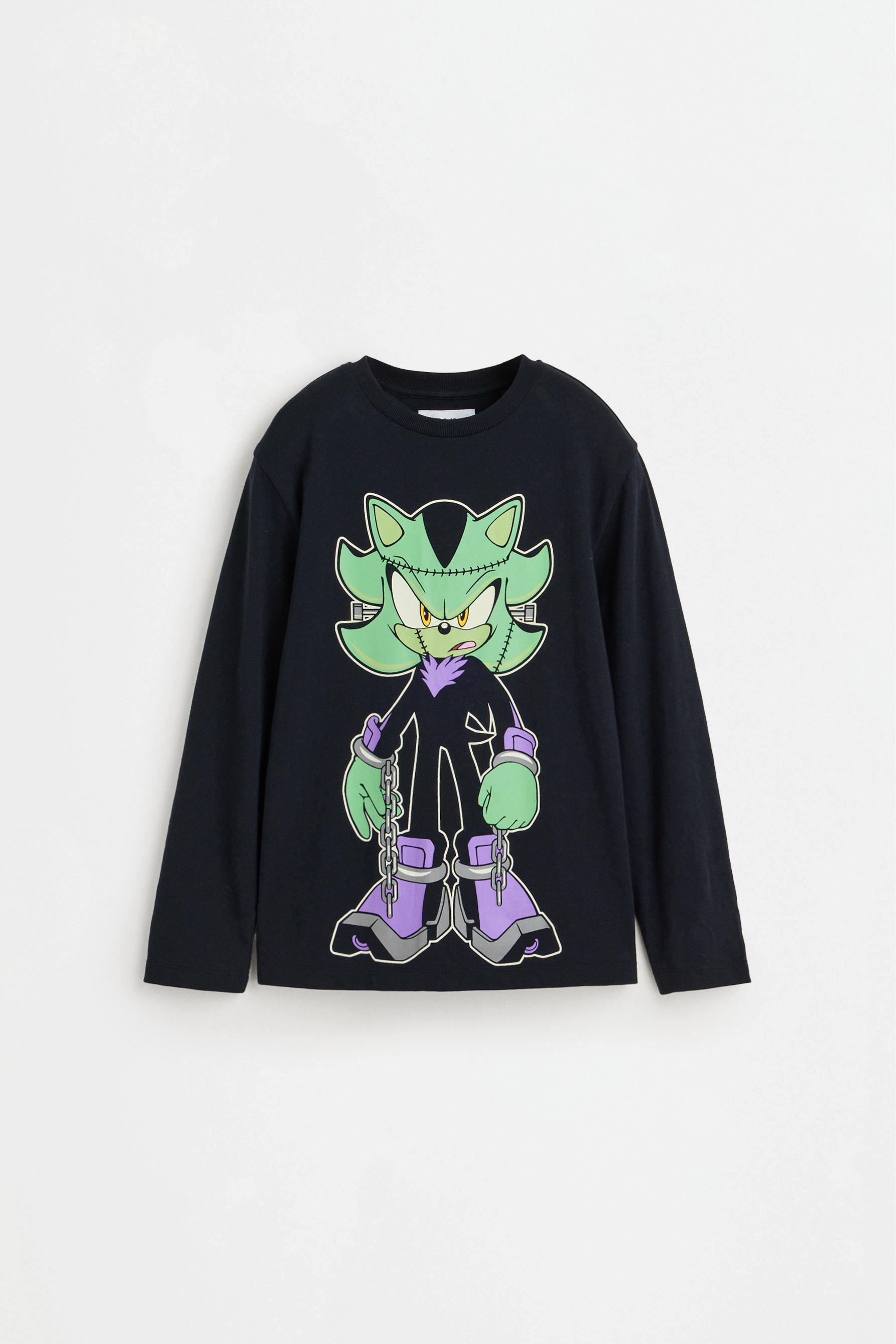 Camiseta Shadow Sonic™ | SEGA brilla en la oscuridad