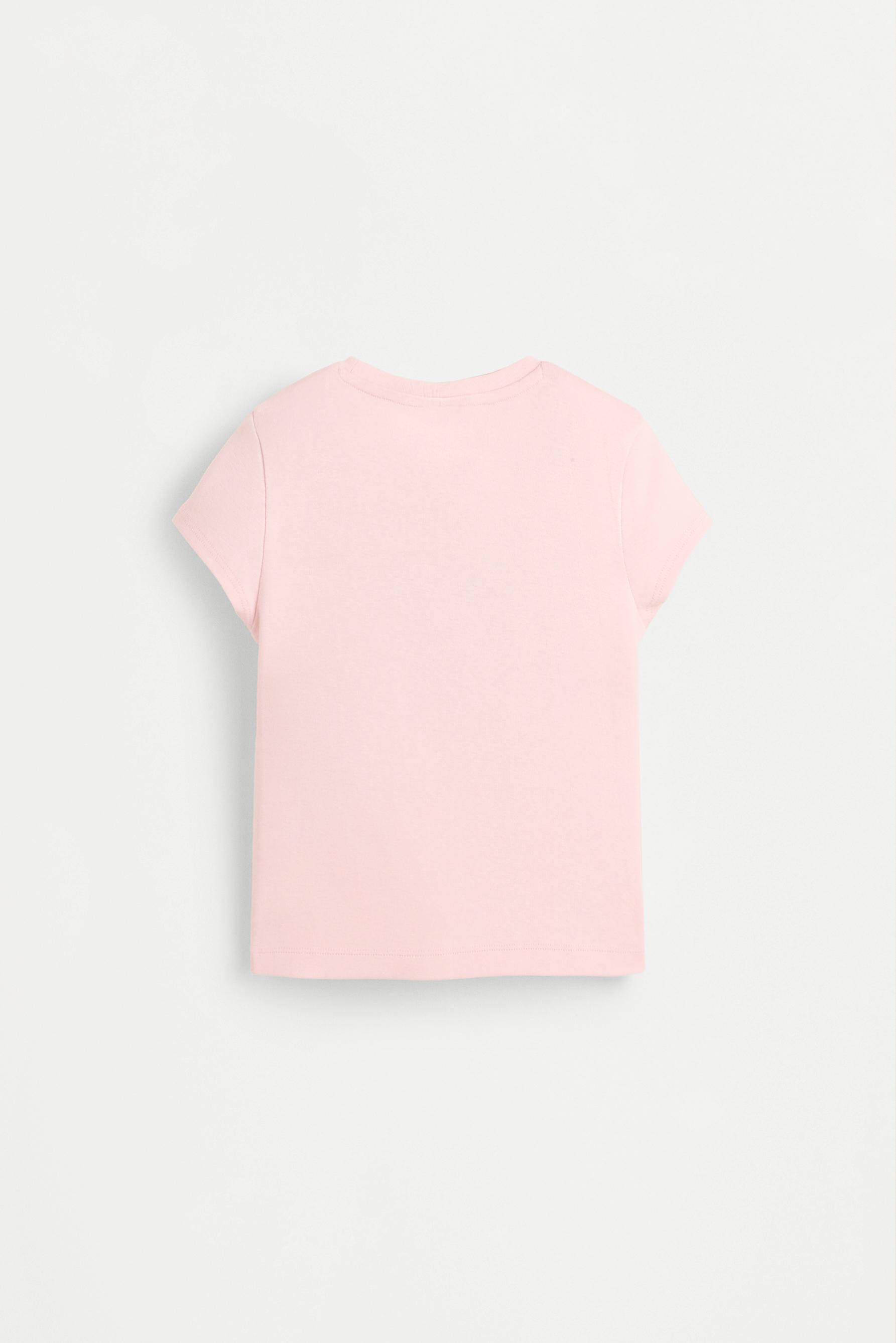 Patch T-shirt — PASTEL PINK