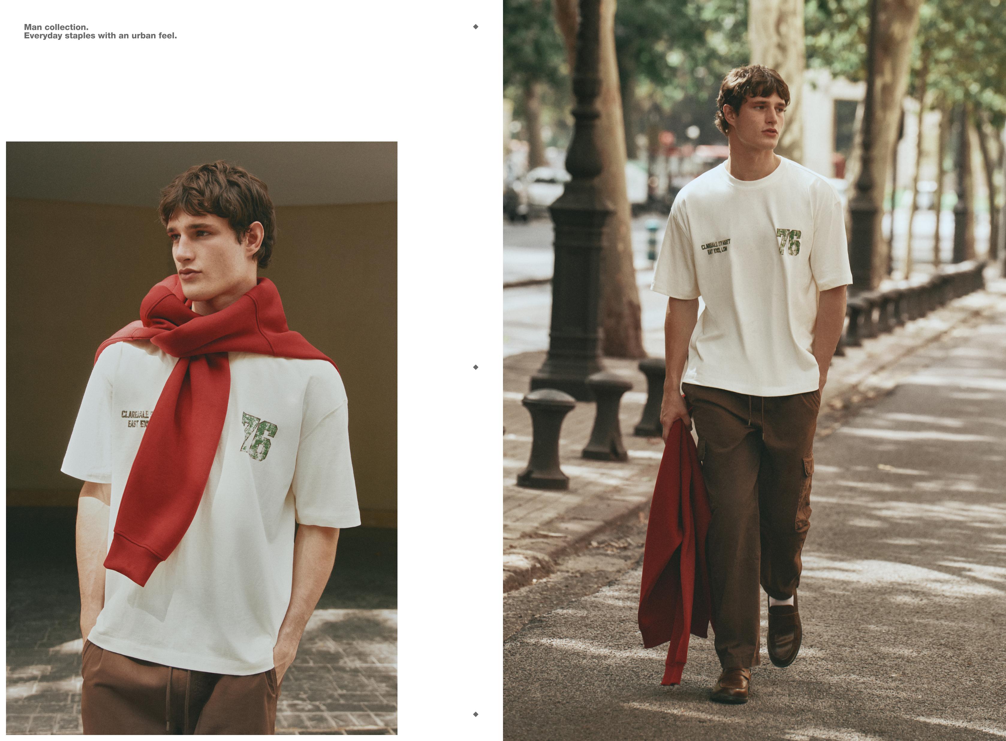 Oversize printed T-shirt — OFF WHITE