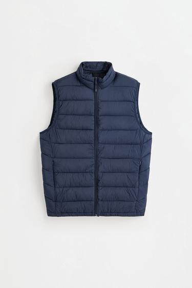 Lightweight quilted gilet — NAVY 6