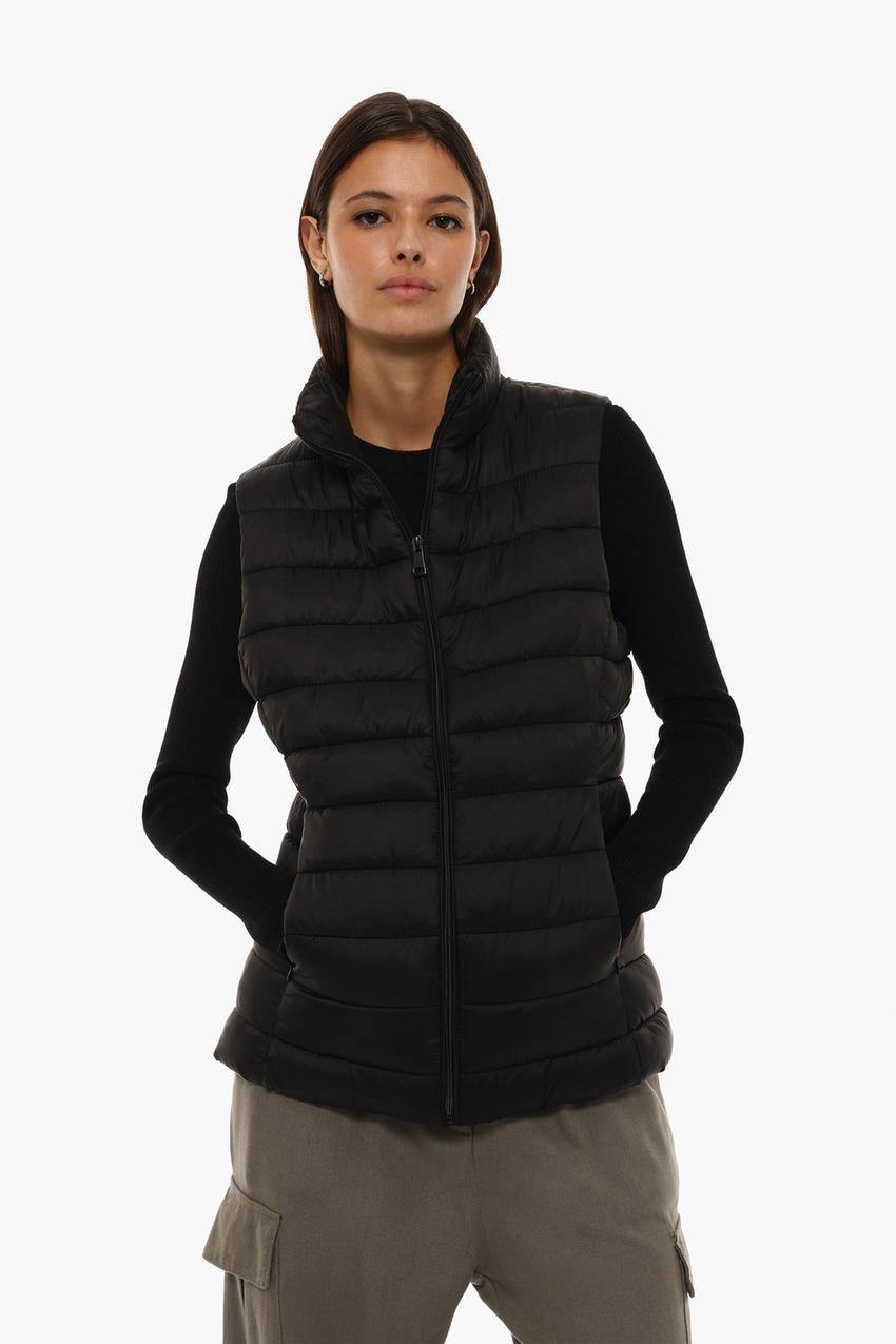 Chaleco Acolchado Mujer Lefties Lefties Shop Lefties Chalecos