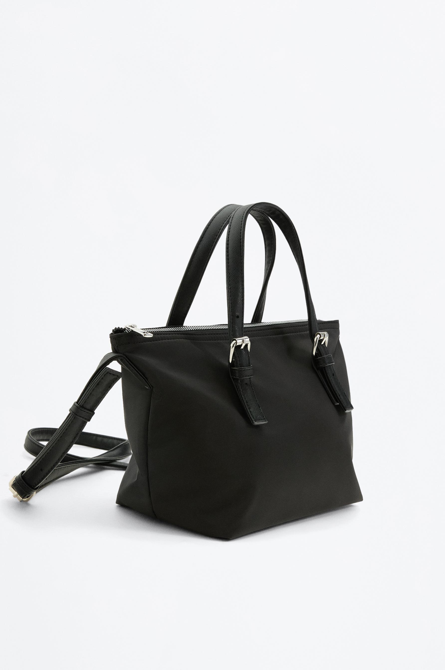 Mini shoulder bag — BLACK