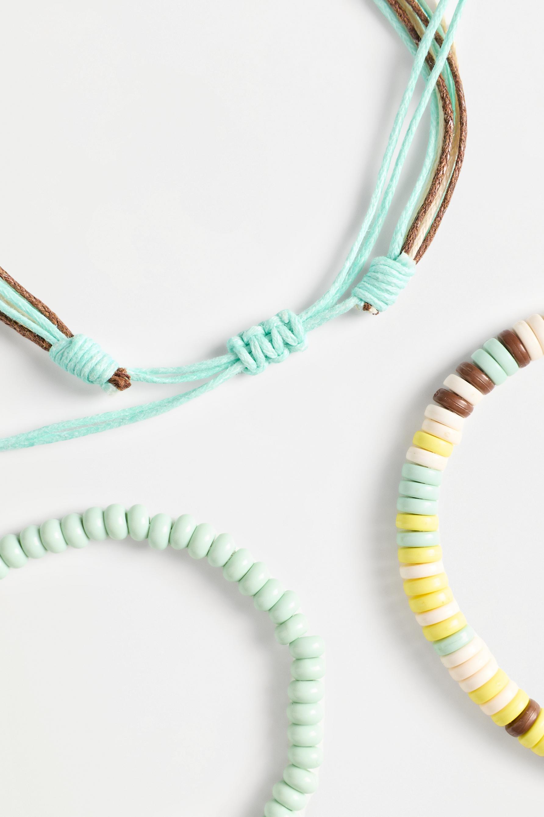 Assorted Bracelets (3-Pack) — GREENISH BLUE