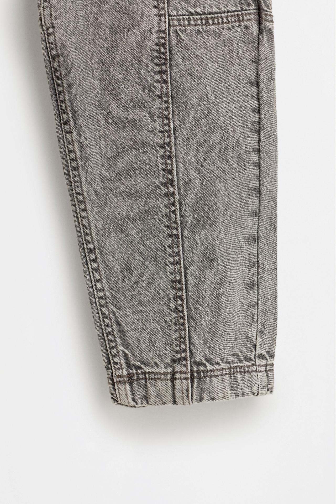Balloon-fit jogger jeans — GREY