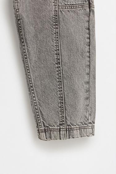 Balloon-fit jogger jeans — GREY 5