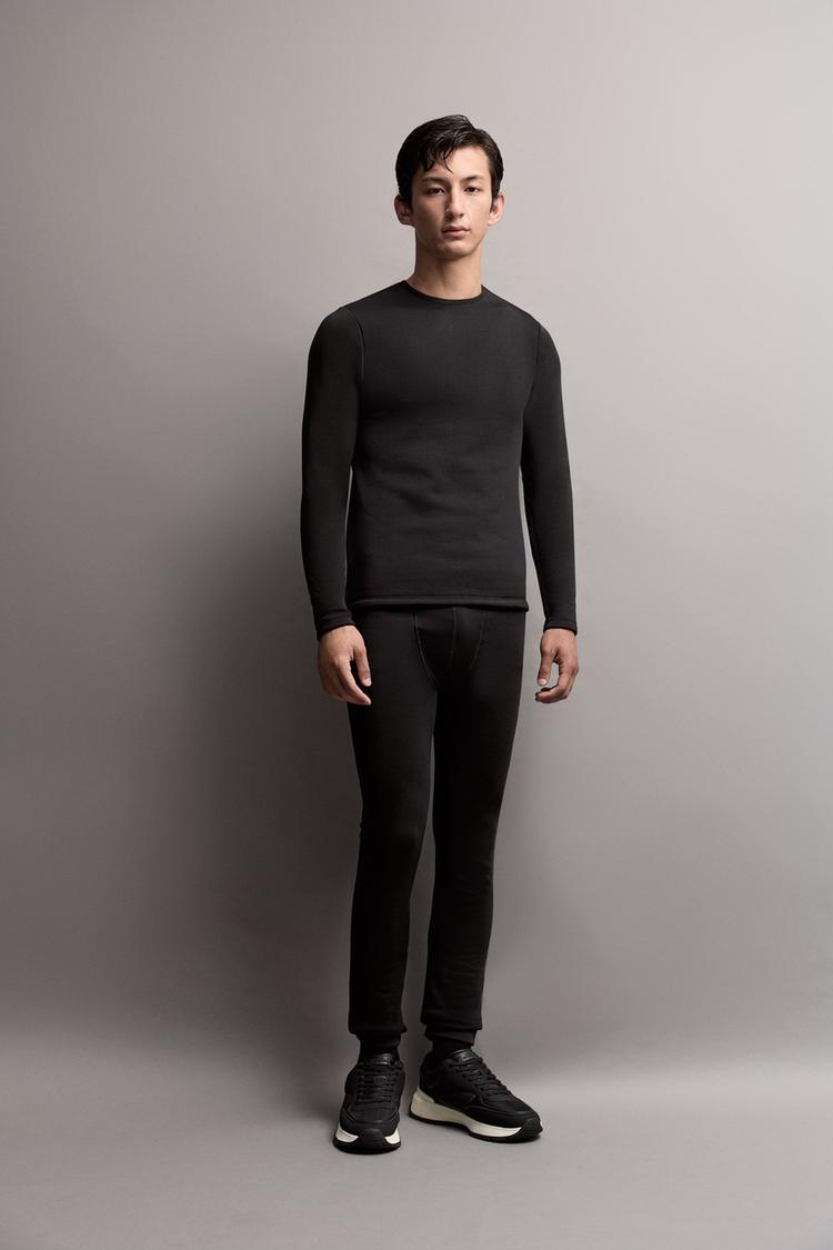 HEAVY WEIGHT thermal leggings (-12ºC to 9ºC) — BLACK