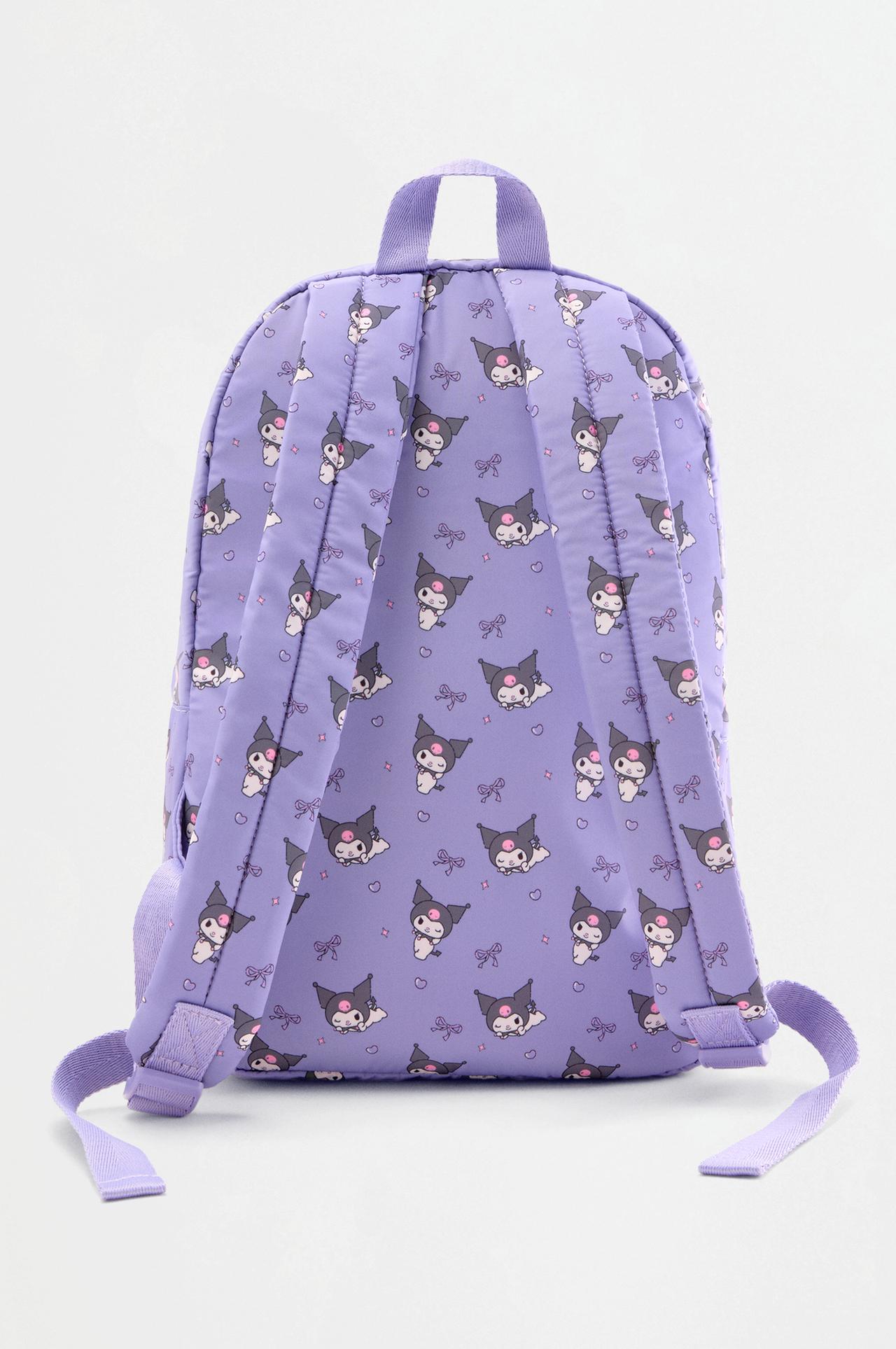 Kuromi ©SANRIO Backpack — Tan